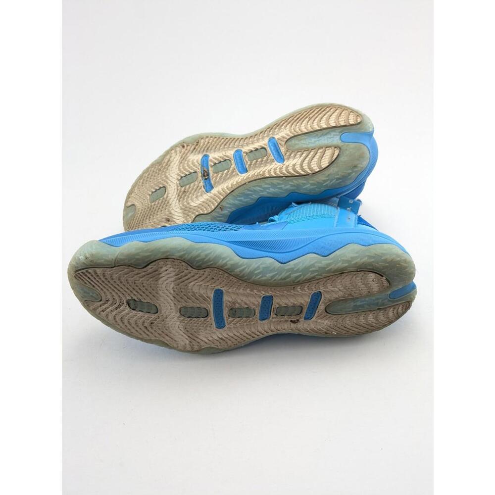 Mens Adidas Dame 8 Blue D.O.L.L.A. Brookfield Basketball Shoes GY6405 Size 8.5 - Picture 6 of 7